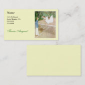 ヴィンテージのテニス"名刺" 名刺 (正面/裏面)