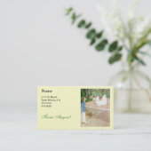 ヴィンテージのテニス"名刺" 名刺 (スタンド正面)