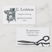 ヴィンテージのテーマの合う名刺 名刺 (正面/裏面)