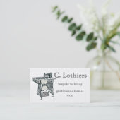 ヴィンテージのテーマの合う名刺 名刺 (スタンド正面)