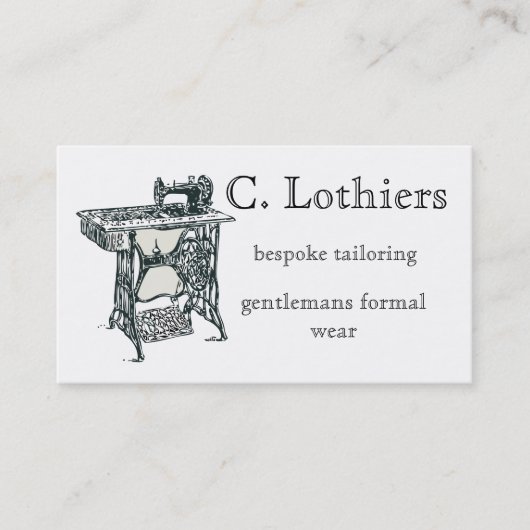 ヴィンテージのテーマの合う名刺 名刺 (正面)