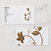 ヴィンテージのデカール6の名刺 名刺 (正面/裏面)