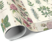 ヴィンテージのデコパージまたはギフトラップ用ラップ ラッピングペーパー (ロールコーナー)