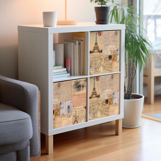 ヴィンテージのデコパージュ用はがきポスター ポスター