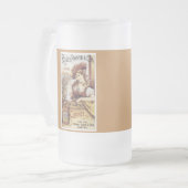 ヴィンテージのデザインのコーヒー・マグ フロストグラスビールジョッキ (正面左)