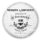 ヴィンテージのデザインのドアまたは引出しのハンドル セラミックノブ (正面)