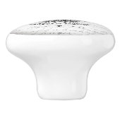 ヴィンテージのデザインのドアまたは引出しのハンドル セラミックノブ (側面)