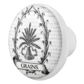 ヴィンテージのデザインのドアまたは引出しのハンドル セラミックノブ (右)