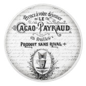 ヴィンテージのデザインのドアまたは引出しのハンドル セラミックノブ (正面)