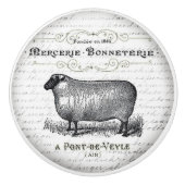 ヴィンテージのデザインのドアまたは引出しのハンドル セラミックノブ (正面)