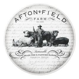 ヴィンテージのデザインのドアまたは引出しのハンドル セラミックノブ