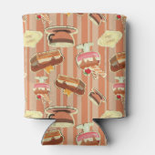 ヴィンテージのデザート付きカード 缶クーラー (裏面)