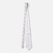 ヴィンテージのトイレットペーパーの発明のパテント(1891年) ネクタイ (裏面)