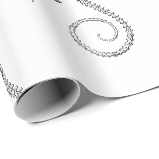 ヴィンテージのトカゲの骨組ギフトの紙 ラッピングペーパー (ロールコーナー)