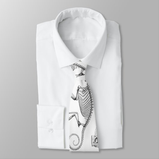 ヴィンテージのトカゲの骨組 ネクタイ (タイ)