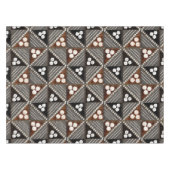 ヴィンテージのトライバルタパパターンFijiから テーブルクロス (正面(横))