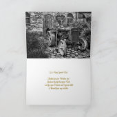 ヴィンテージのトラクターの父の日カード カード (内部)