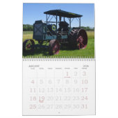 ヴィンテージのトラクター カレンダー (1月 2026)