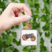 ヴィンテージのトラクター キーホルダー (手)