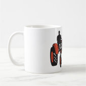 ヴィンテージのトラクター コーヒーマグカップ (左)