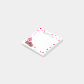 ヴィンテージのトラックのハートは名前3x3を加えます ポストイット (アングル)