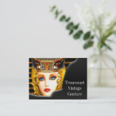 ヴィンテージのトラブルシューティング3.5インチx 2.5インチ 名刺 (スタンド正面)