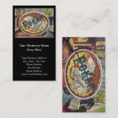 ヴィンテージのトランプのポーカーメンズ喫煙室の賭博 名刺 (正面/裏面)