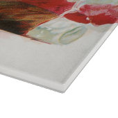 ヴィンテージのトランプラベルアート ストレートフラッシュ ハート カッティングボード (角)