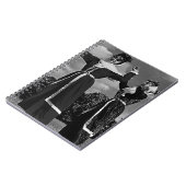 ヴィンテージのトルコイスタンブールのトルコ人のダンス1970年 ノートブック (左側)