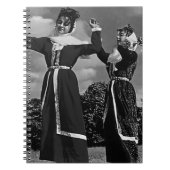 ヴィンテージのトルコイスタンブールのトルコ人のダンス1970年 ノートブック (正面)