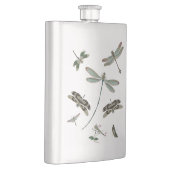 ヴィンテージのトンボ フラスク (右)