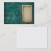 ヴィンテージのドアの背景の名刺 名刺 (正面/裏面)
