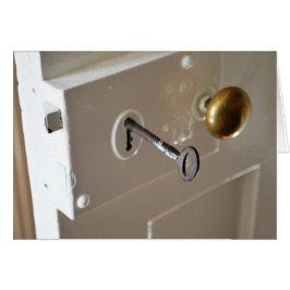 ヴィンテージのドアロックおよび鍵