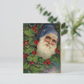 ヴィンテージのドイツ人のサンタの郵便はがき シーズンポストカード (スタンド正面)