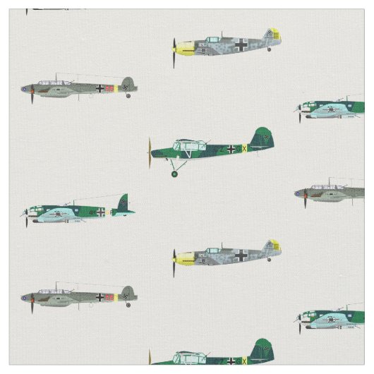 ヴィンテージのドイツ人のWarbirdの生地 ファブリック (クローズアップ)