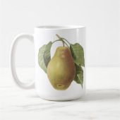 ヴィンテージのナシの…マグ コーヒーマグカップ (左)