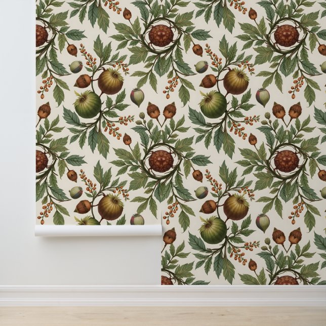 ヴィンテージのナッツとベリー 壁紙 (アプリケーション)