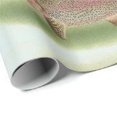 ヴィンテージのニジマス ラッピングペーパー (ロールコーナー)