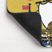 ヴィンテージのニューブランズウィックの旗 マウスパッド (コーナー)