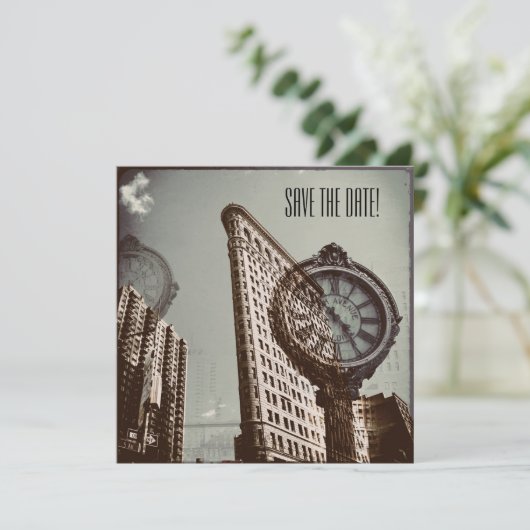 ヴィンテージのニューヨークの五番街 セーブザデート (スタンド正面)