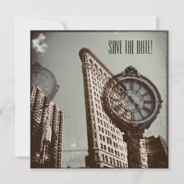 ヴィンテージのニューヨークの五番街 セーブザデート