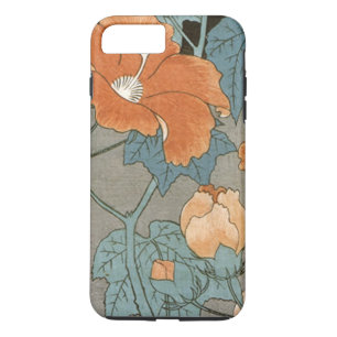 ヴィンテージのハイビスカスの花 iPhone 8 PLUS/7 PLUSケース