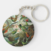 ヴィンテージのハチドリのキーホルダー キーホルダー (裏面)