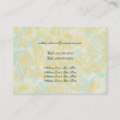 ヴィンテージのハチドリのプロフィール 名刺 (裏面)