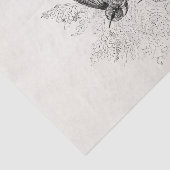 ヴィンテージのハチドリの旧式な鳥のテンプレート 薄葉紙 (詳細)