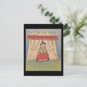 ヴィンテージのハッピーバースデーの占い師 ポストカード (スタンド正面)