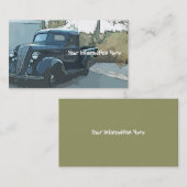 ヴィンテージのハドソンTerraplaneの自動名刺 名刺 (正面/裏面)