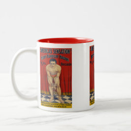 ヴィンテージのハリーの手錠Houdini -刑務所のブレーカ ツートーンマグカップ