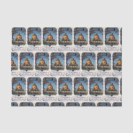 ヴィンテージのハロウィンのカボチャパーティーのティッシュ 薄葉紙