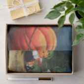 ヴィンテージのハロウィンのカボチャ子供のパーティーのティッシュ 薄葉紙 (ギフト)